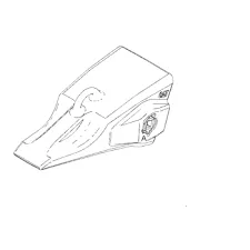 368-3877 Caterpillar A200 bøtte tenner penetrering