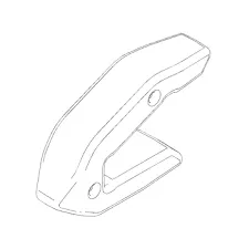 Bøttebasekantdeksel 459-9812 passer til CAT324,336,345