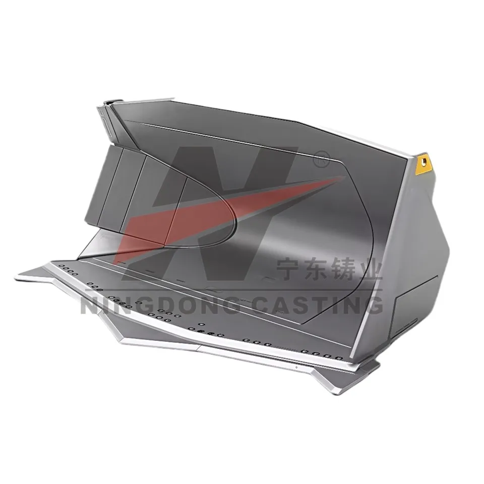 Kraftig-slitebestandig sidestøtbøtte for Volvo Loader L150H