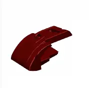 HENSLEY J-BOLT Lip Guard LS3001000J2B Leppetykkelse 3 tommer