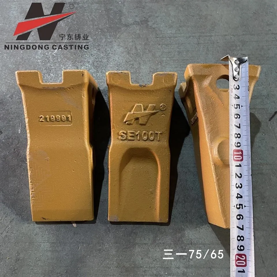 SE100T Sany Parts SY75-100 Midi gravemaskin bøtte slitasje tann